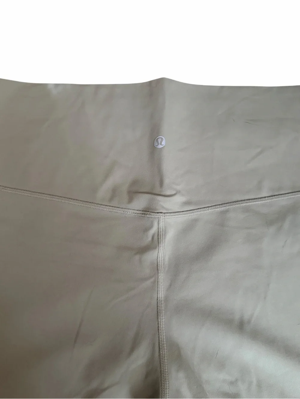 lululemon athletica High-Rise Bike Shorts — Light Taupe